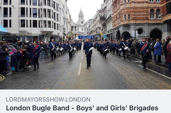 Lord Mayor’s Show – The Boys' Brigade in London